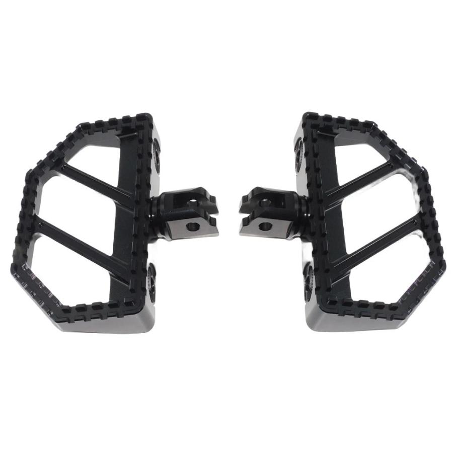 並行輸入品 バイクフロントフットペグフロアボードペダルボバーフットレストハーレーソフテイル FLFBS ファットボーイヘリテージ_5