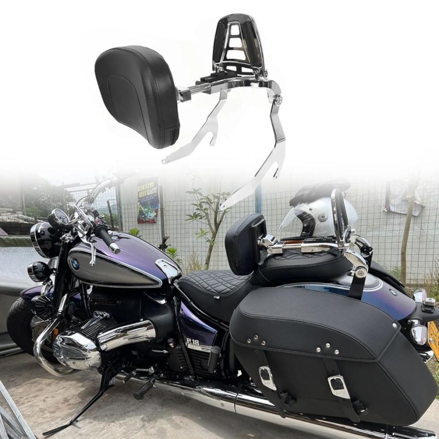 並行輸入品 BMW R18B バガー R18 ロクタン R18 トランスコンチネンタル 多目的調整可能 ドライバー/パッセンジャー用 シシーバーの画像