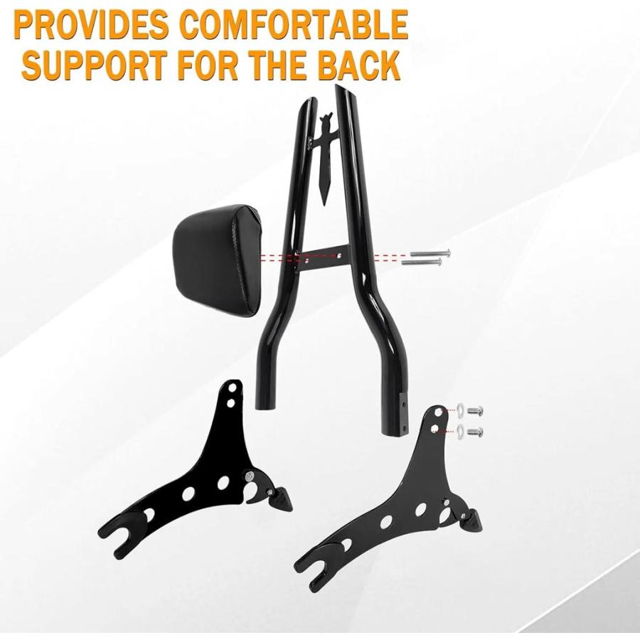 並行輸入品 インディアン CHEFAIN ROADMASTER SPRINGFIELD CHALLER VINTAGE NATEUR VINTAGE DARK HORSE SISSY BAR 2014-2023用席の画像