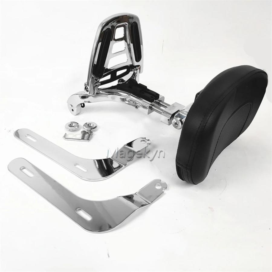 並行輸入品 1800CC R18 シシーバー 多目的折りたたみ式 ドライバー/ライダー/助手席用 BMW R18 クラシック用の画像