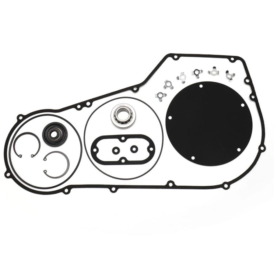 並行輸入品 バイクプライマリーカバーガスケット＆インナープライマリーベアリング交換シールキット_2
