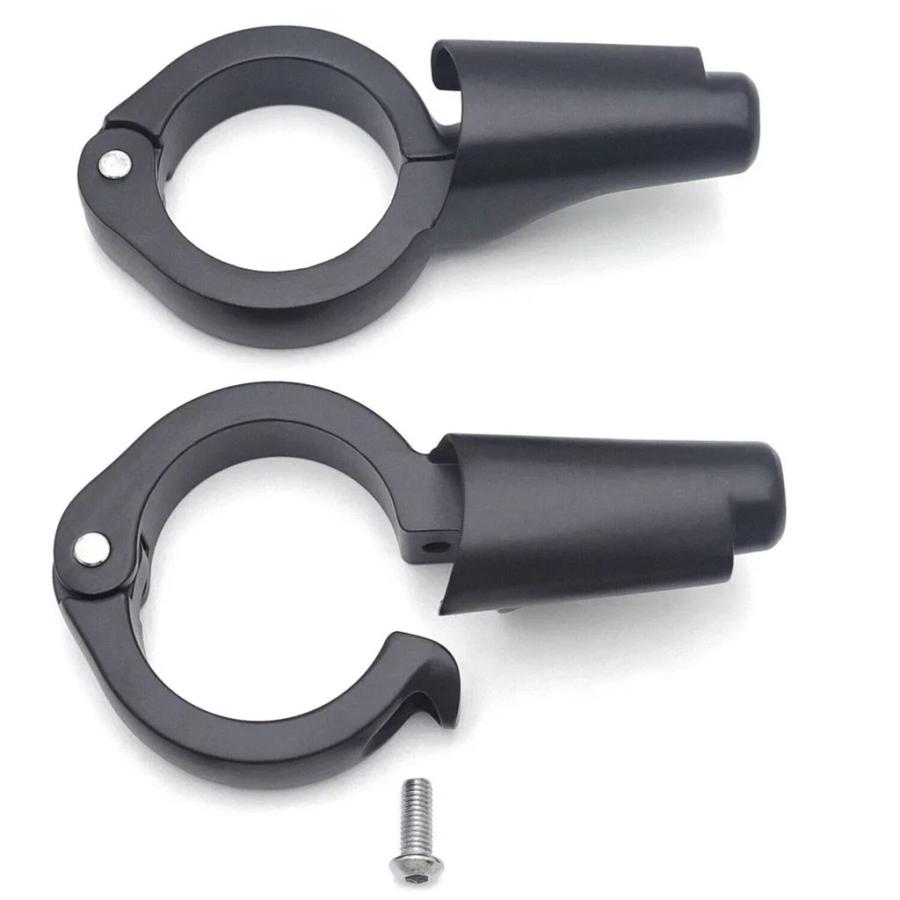 並行輸入品 バイクフロントウィンカー固定ブラケット ハーレーダイナ 2008-2017 FLD FXDSE除く OEM用 # 69433-08A ブラック/_4