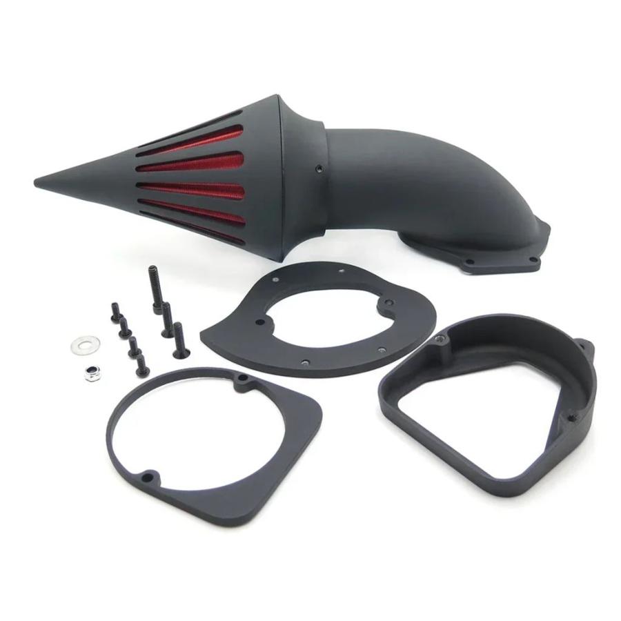並行輸入品 バイクスパイクエアクリーナーキットインテークフィルターホンダ 1998-2013 シャドウスピリット/ACE 750 メッキ_7