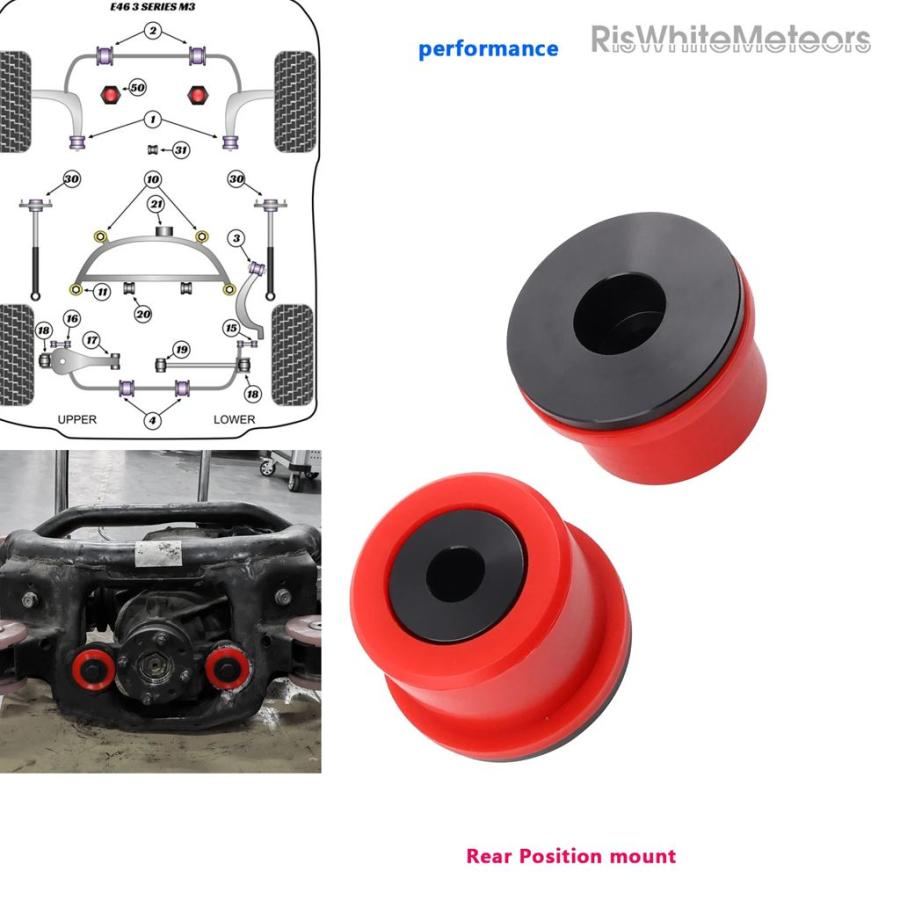 並行輸入品 BMW E46 M3 Z4 E85 パフォーマンス ポリウレタン デフ