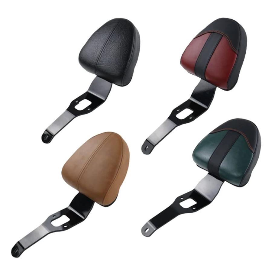 並行輸入品 バイクドライバーライダーシートバッククッションサポートパッドアクセサリーインディアンスカウト/インディアンスカ_6