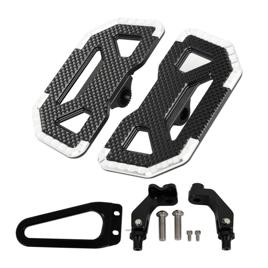 並行輸入品 BMW R18 100周年記念モデル R 18 CLASSIC R18 2020-2024 2025用 バイクリアピリオンシート用フットペダル フットレスの画像