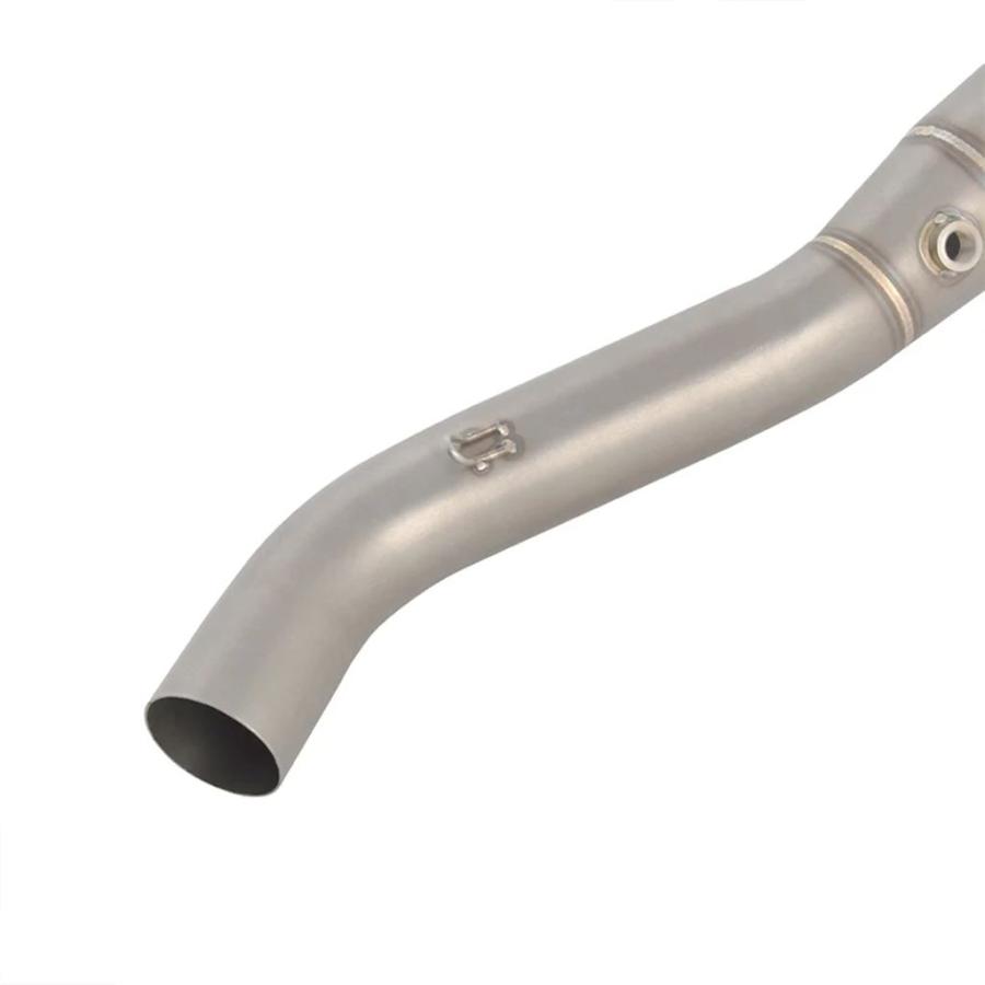 並行輸入品 スリップオン MT-09 FZ09 MT 09 XSR900 GT 2024 2025 バイク排気エスケープシステムマフラーフロントミドルリンクパ