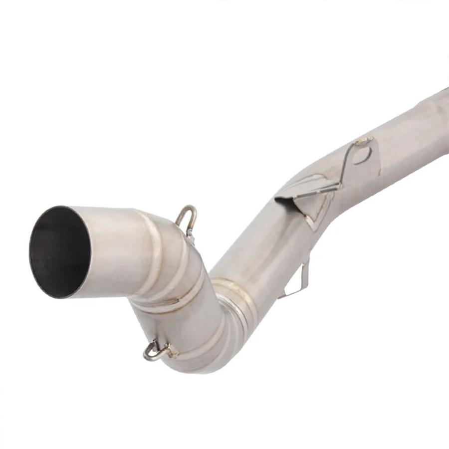 並行輸入品 CFMOTO 500SR 500 SR 2024 2025 バイク排気エスケープシステムマフラーチタン合金 51 MMフロントリンクパイプ_2