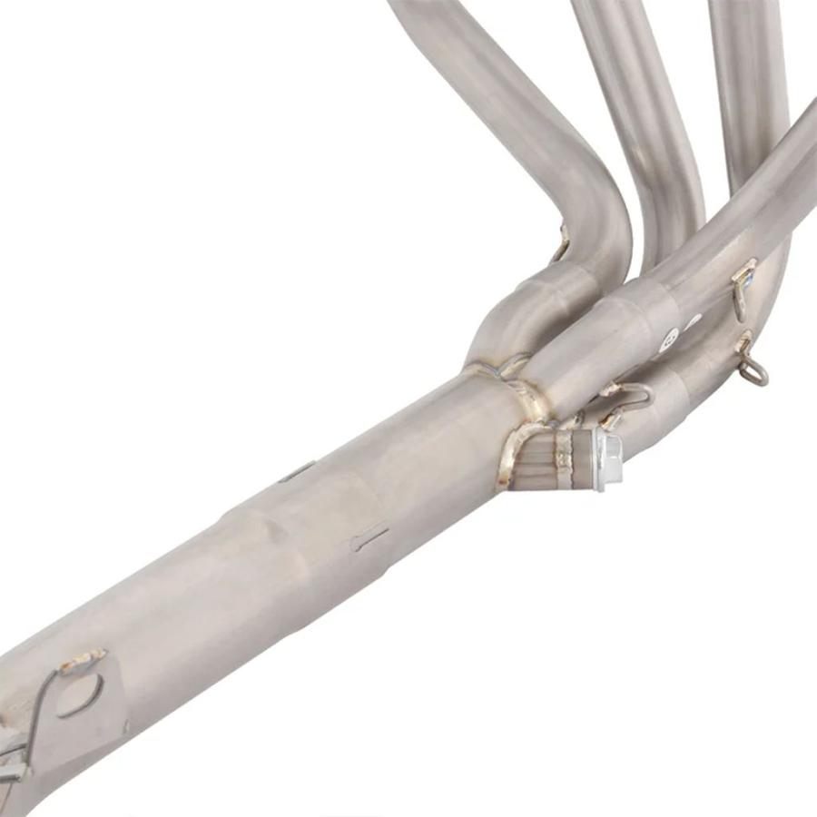 並行輸入品 CFMOTO 500SR 500 SR 2024 2025 バイク排気エスケープシステムマフラーチタン合金 51 MMフロントリンクパイプ_3