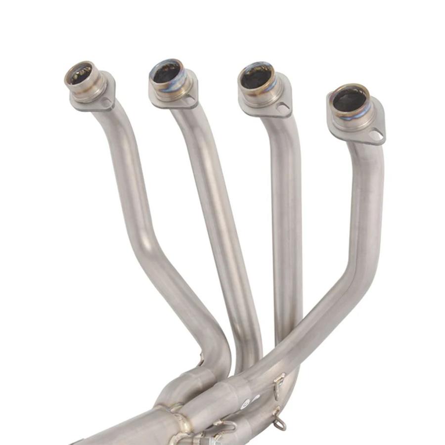 並行輸入品 CFMOTO 500SR 500 SR 2024 2025 バイク排気エスケープシステムマフラーチタン合金 51 MMフロントリンクパイプ_4