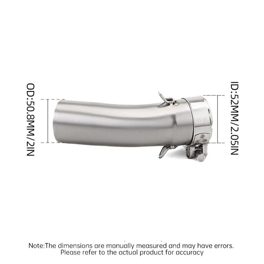 並行輸入品 排気ミッドリンクパイプ 51MM スリップオン ホンダ CB750 ホーネット 2023-2024 ホーネット750 排気システムの画像