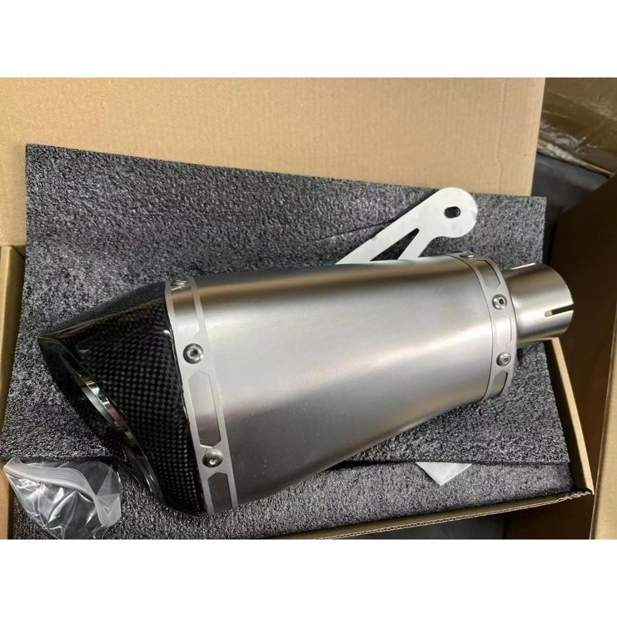 並行輸入品 スリップオンエキゾーストバイクマフラーエスケープモト可動式DBキラーレーザーBMW S1000RR 2010-2014 S1000Rの画像
