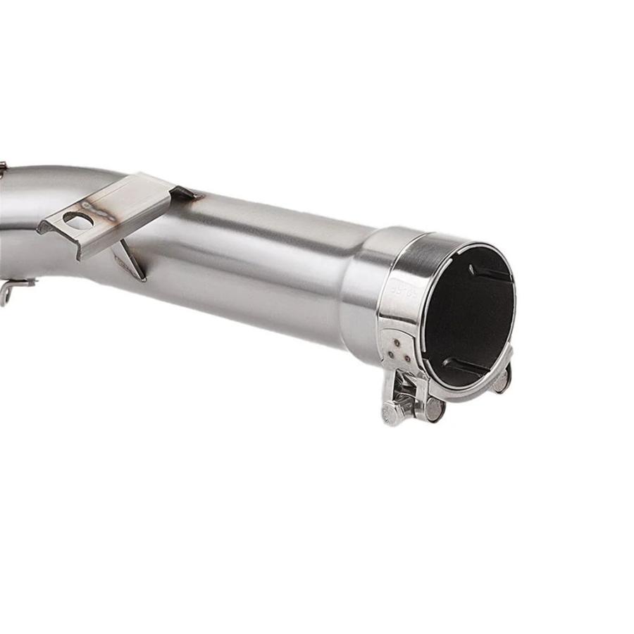 並行輸入品 排気システム排気チップマフラー370MMミッドリンクパイプスリップスズキGSF650 GSX650F 2007-16用排気パイプの画像