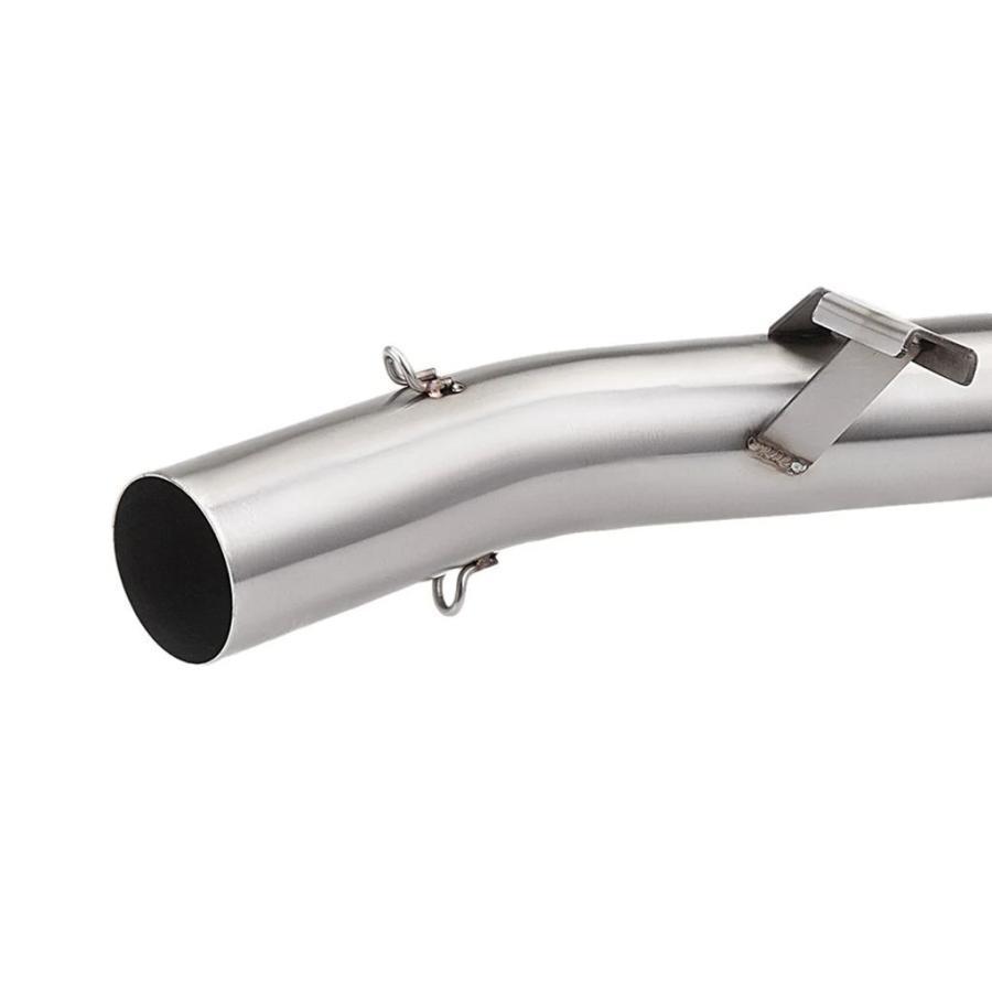 並行輸入品 排気システム排気チップマフラー370MMミッドリンクパイプスリップスズキGSF650 GSX650F 2007-16用排気パイプの画像