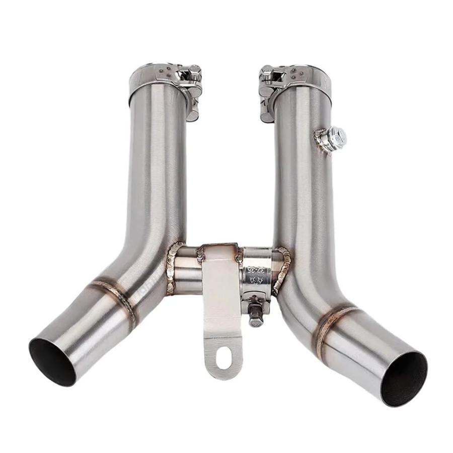 並行輸入品 スズキ ハヤブサ 1300 GSX1300 GSX1300R 2008-2020用 排気システム マフラー ミッドリンクパイプの画像