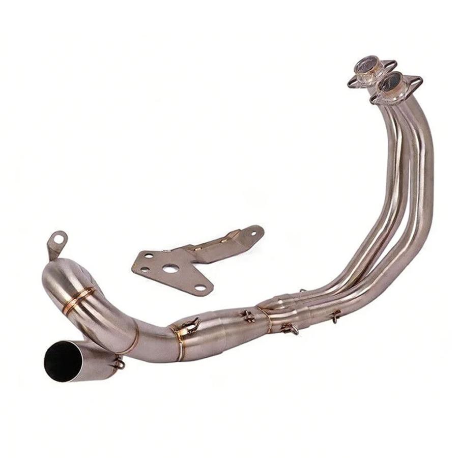 並行輸入品 ヤマハ MT-07 FZ07 XSR700 2017-2023用 排気システム 51MM マフラーパイプ カーボンエキゾーストパイプ_8