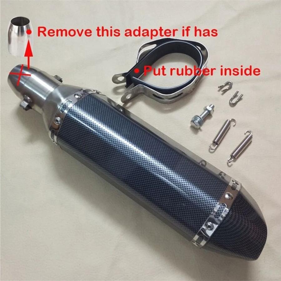 並行輸入品 ホンダ CBR500R CB500X CB400X/R 2018-2022用 エキゾーストシステム スリップオン ミッドパイプ マフラー 370MM