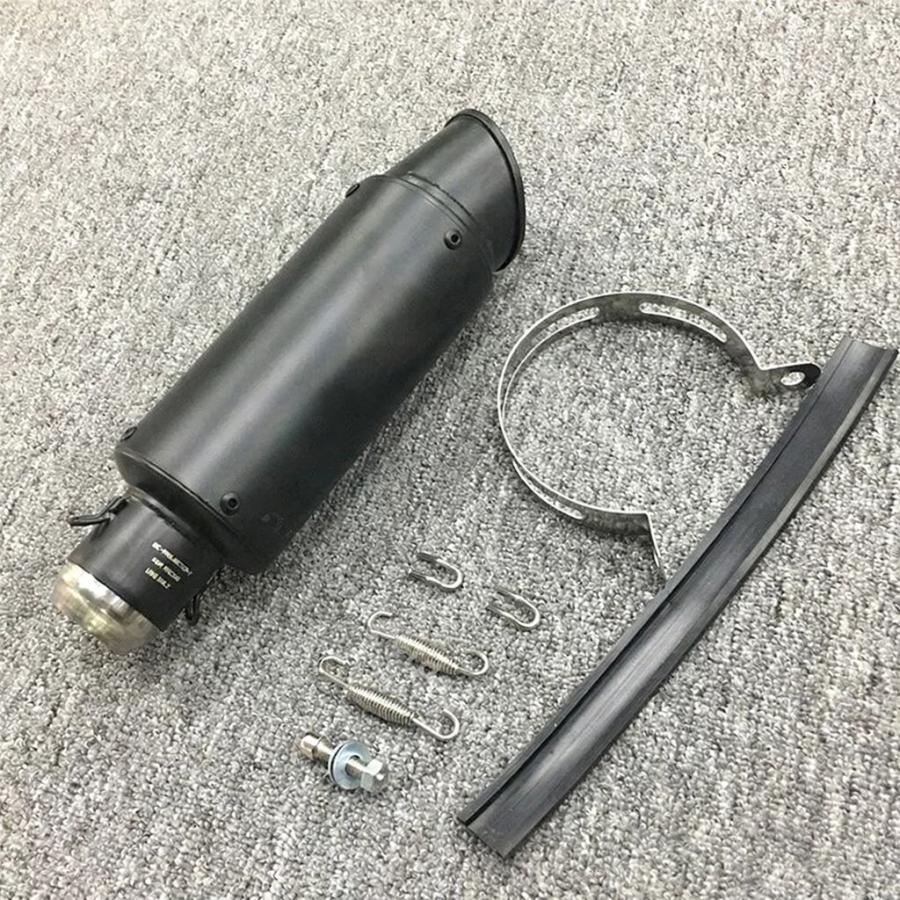 並行輸入品 スズキ GSXR 750 600 2006-2007用 スリップオンマフラー ブラック マフラー ミッドリンクパイプ 排気システム_11