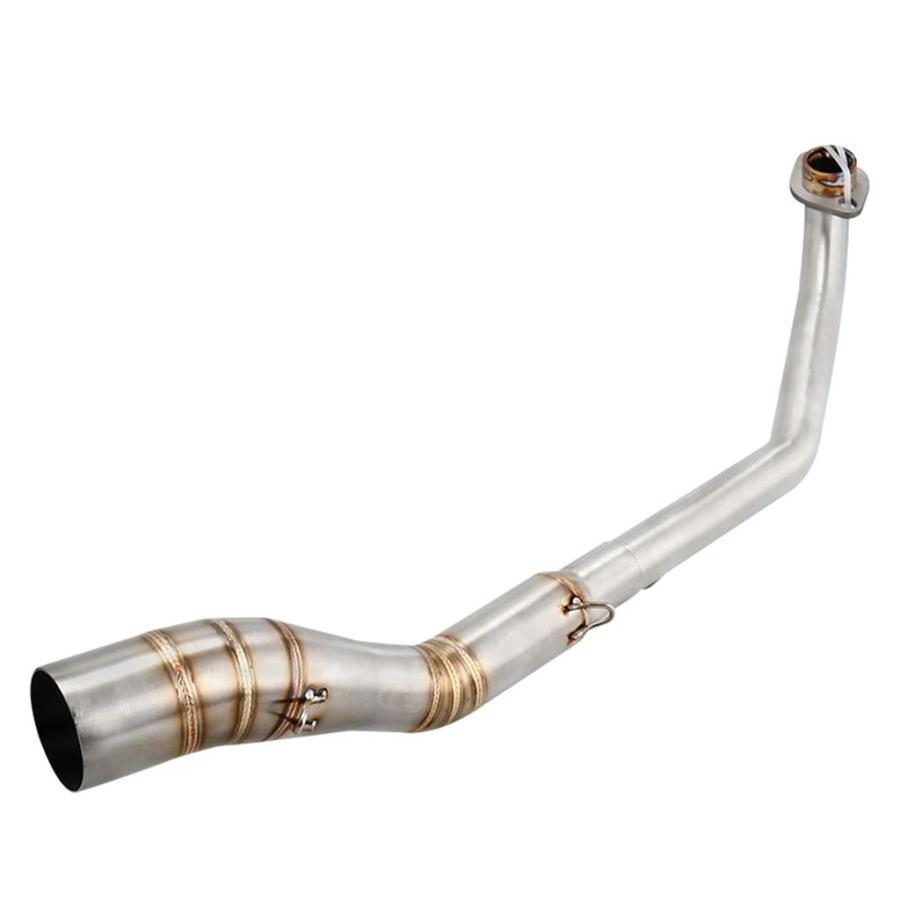 並行輸入品 DUILU バイク排気システム エスケープマフラー ステンレス フロントリンクパイプ ホンダ クロスカブ110 CC110 カブ11