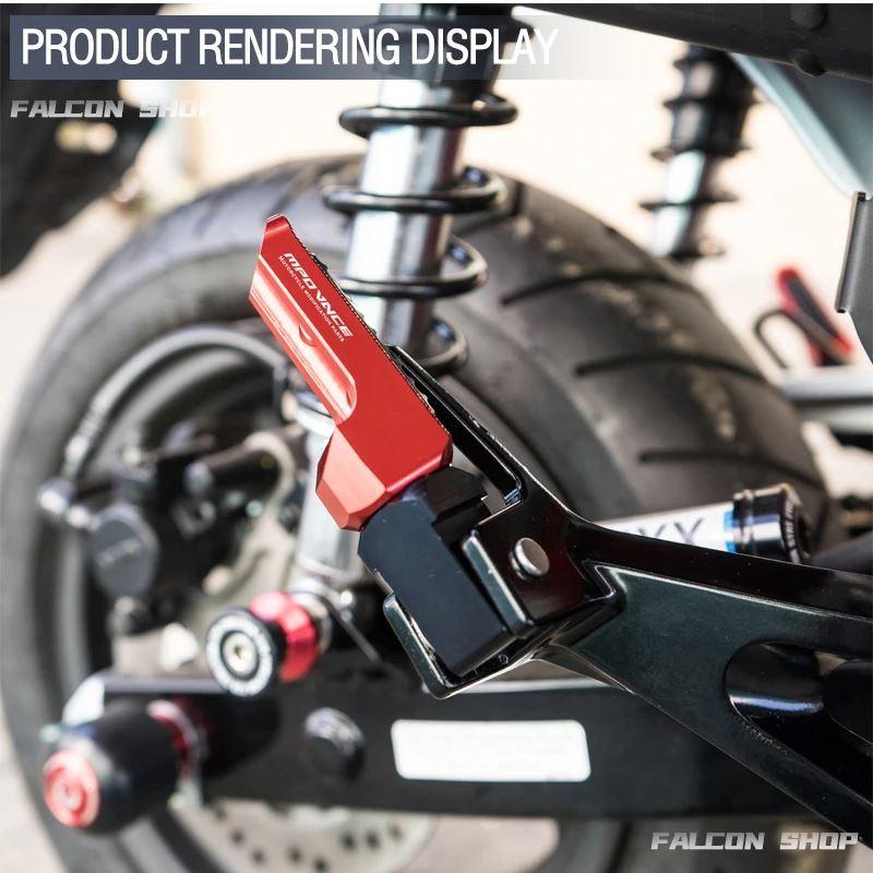 並行輸入品 ホンダDAX125 DAX ST125 カスタム用合金リアフットペダル2022 2023 2024 2025フロントリアフットスタッドの画像
