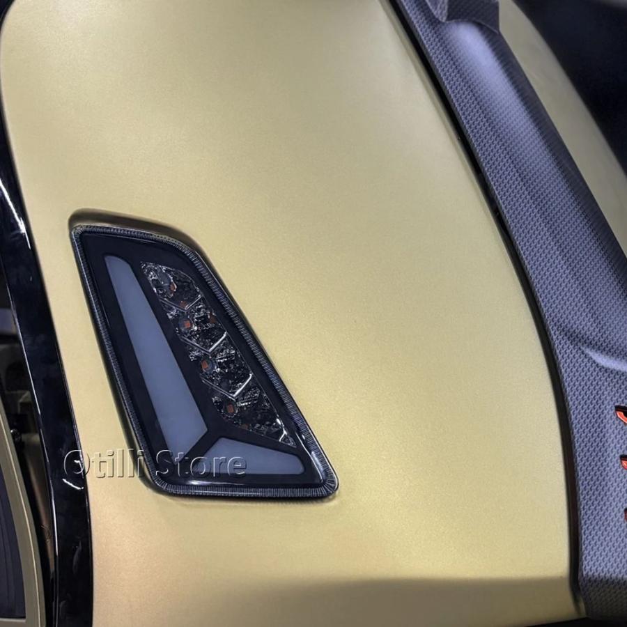 並行輸入品 ベスパ GTS 300 GTS300 2023 2024 2025 バイク用 LED フロントリア ウインカー ランプ デイタイムランニングライトの画像