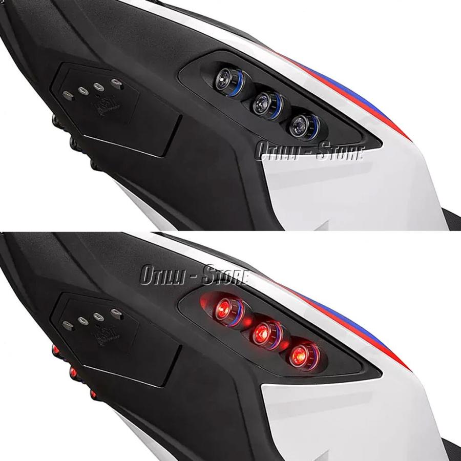 並行輸入品 S1000RR バイクインテール LED 統合テールライトリアランプ