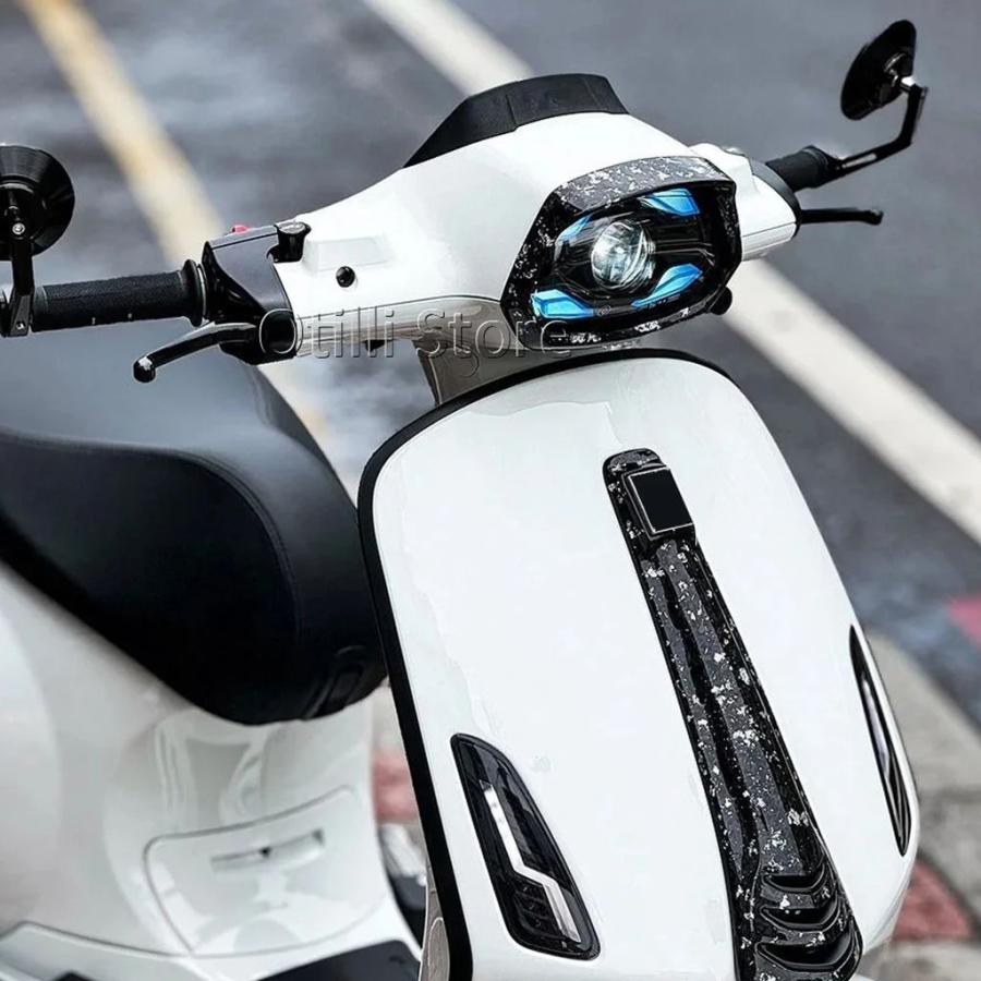 並行輸入品 ベスパ スプリント150 SPRINT150 バイク用ヘッドライト フロントLEDライト DRLランプ 2023 2024 2025の画像
