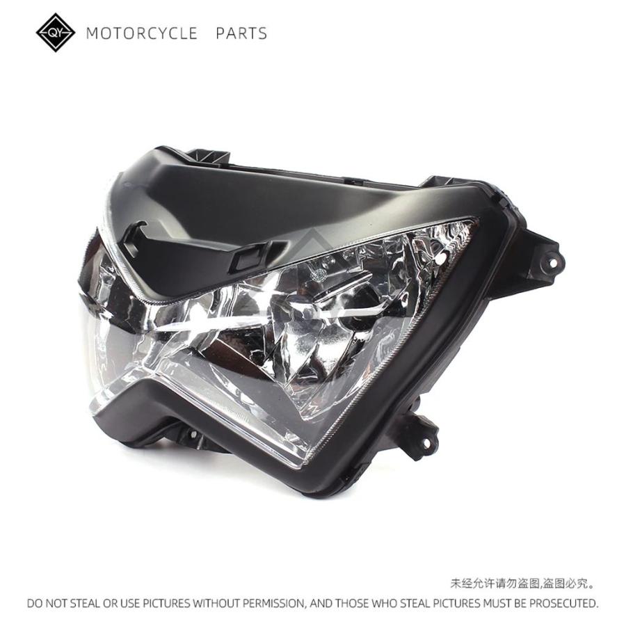 並行輸入品 LQYLヘッドランプバイクヘッドライトアセンブリヘッドランプライト カワサキ Z250 Z300 Z800 2013 2014 2015 2016 Z_4