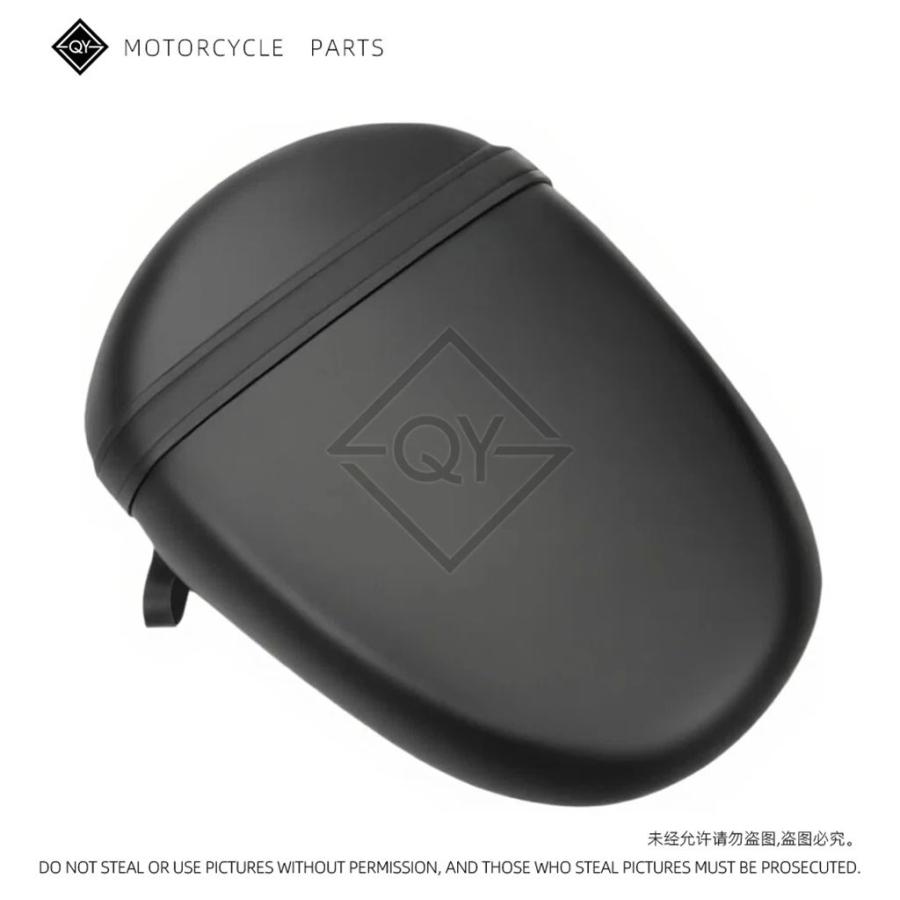 並行輸入品 バイク黒リアクッション圧力軽減快適ピリオンシートパッドスズキ TL1000S TL 1000S 1997-2001 2000 1999_5
