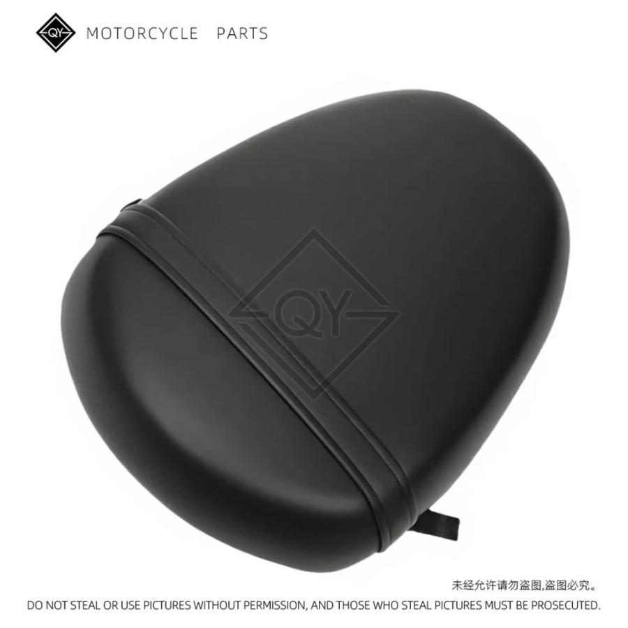 並行輸入品 バイク黒リアクッション圧力軽減快適ピリオンシートパッドスズキ TL1000S TL 1000S 1997-2001 2000 1999_6