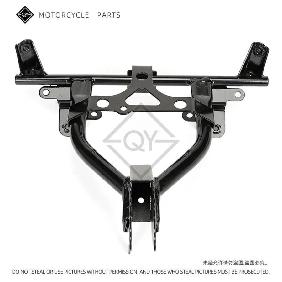 並行輸入品 LQYL バイクブラックフロントヘッドライトアッパーステーフェアリングブラケットホンダ CBR500R 2016-2018 アクセサ_3