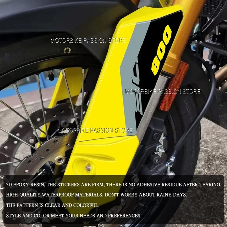 並行輸入品 V-STROM 800DE 2024 バイクアクセサリー 3D エポキシステッカーデカールスズキ V-STROM 800DE VSTROM 800 DE_9