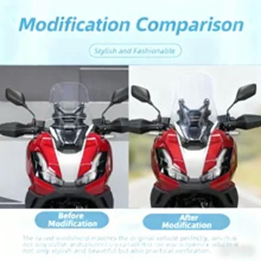 並行輸入品 ホンダ ADV350 ADV 350 2022-2025用 バイク ウインドシールド 新型 ウインドシールド 高調整可能 カスタム ウインド_11