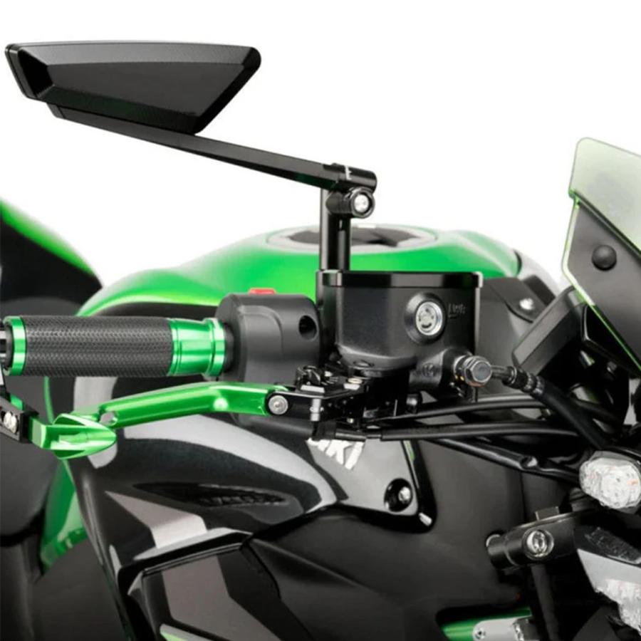 並行輸入品 バイクハイパーネイキッドミラーカワサキ Z900 Z900 バックミラーハイパーネイキッドミラーミラーの画像