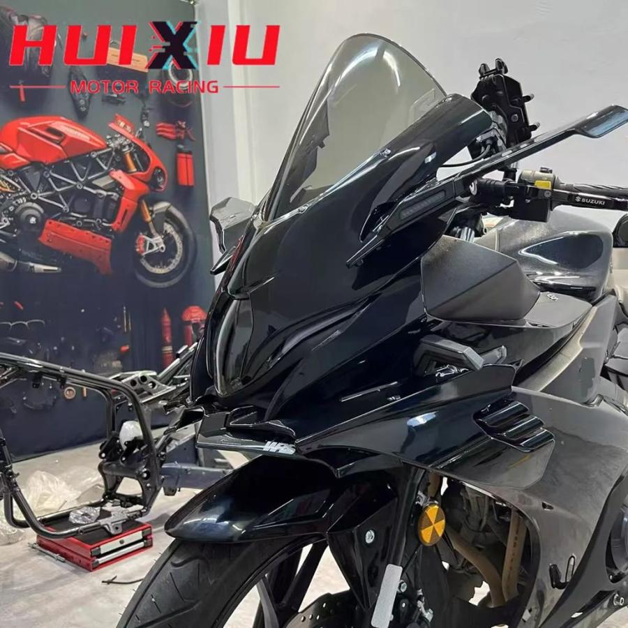 スズキ GSX250R用フロントカウル、ウィングレット 並行輸入品 バイク用フロントライトカウル サイドウィングレット