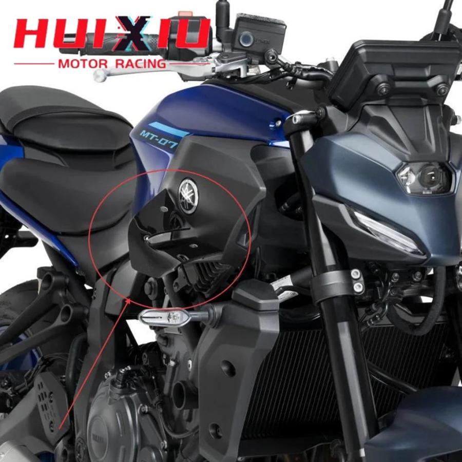 並行輸入品 ヤマハ MT07 MT07 2025-2026 バイク 二輪用エアロウィング サイドスポイラー ウィングレットの画像
