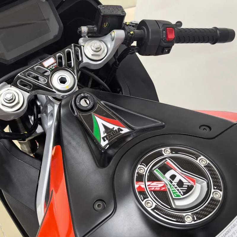 並行輸入品 アプリリア RS 457 rs457 2024-2025 バイクタンクパッドサイドステッカーアクセサリーステッカー装飾セットボディデの画像