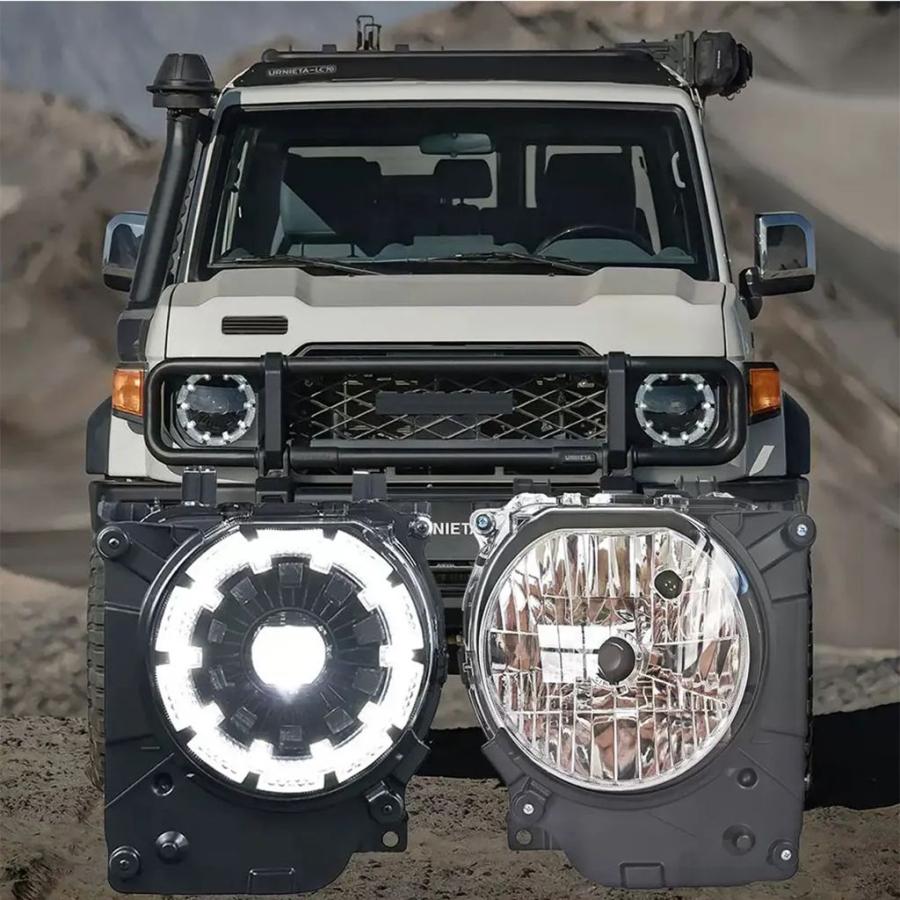 並行輸入品 トヨタ ランドクルーザー GDJ 76 FJ71 FJ79 2024-2025 81110-60U90 81150-60U90用 ...