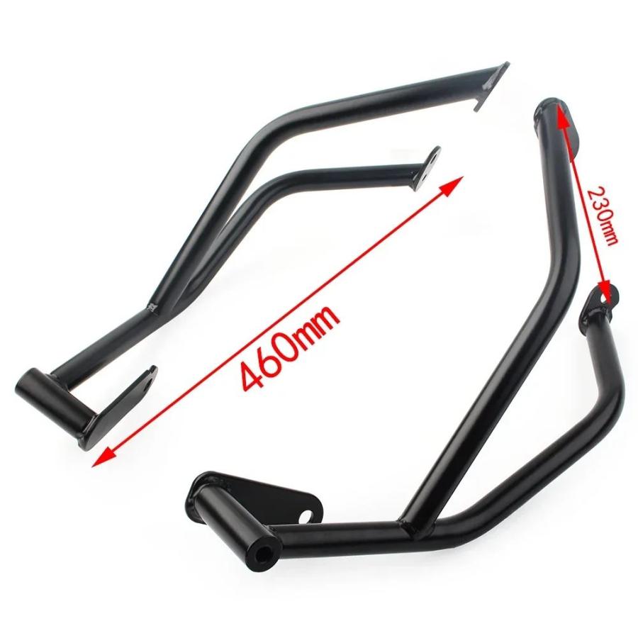 並行輸入品 2 個バイクスタントケージクラッシュバーエンジンフレームガードプロテクタースズキ GSX-R GSXR 750 600 K6 K8 2006