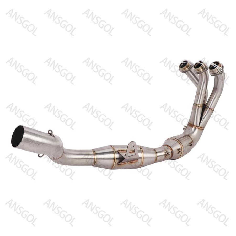 並行輸入品 ヤマハ MT09 FZ-09 トレーサー900 2024 2025用 フルエキゾーストシステム ヘッダーパイプ スリップオン エスケープカの画像