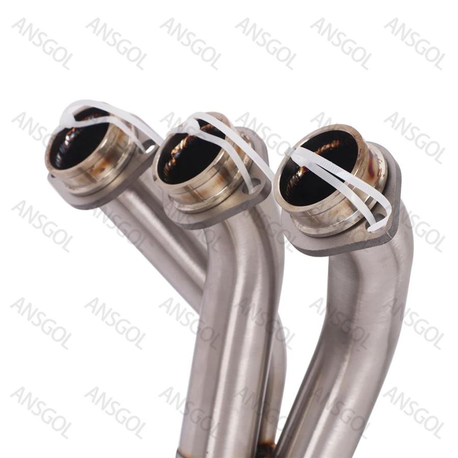 並行輸入品 ヤマハ MT09 FZ-09 トレーサー900 2024 2025用 フルエキゾーストシステム ヘッダーパイプ スリップオン エスケープカの画像