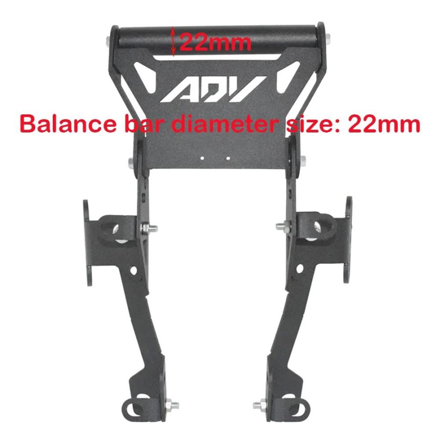 並行輸入品 ホンダ用バイクフロントガラスブラケット GPSナビゲーション スマートフォン用 一体型ホルダー adv160 ADV-160 adv 1_4
