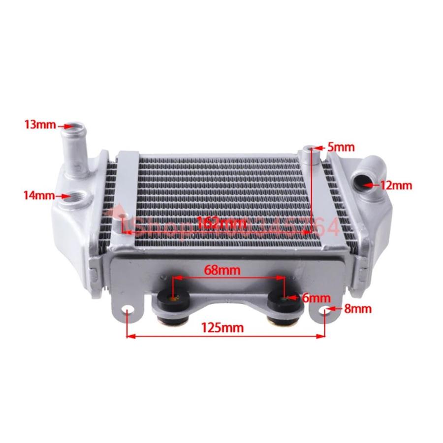 並行輸入品 バイク 二輪水冷エンジンファン 電気モーター部品150CC 200CC 250CC_6