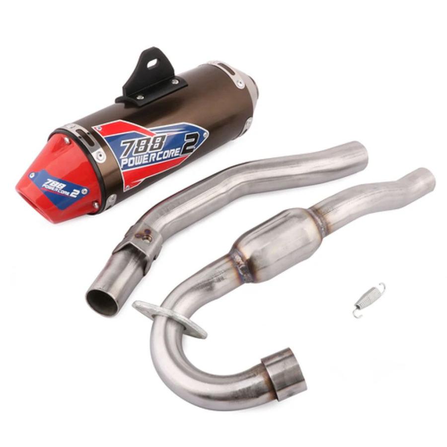 並行輸入品 バイクミドル / リアマフラーパイプホンダ CRF230F/150F 2003 2004 2005 2006-2013_1