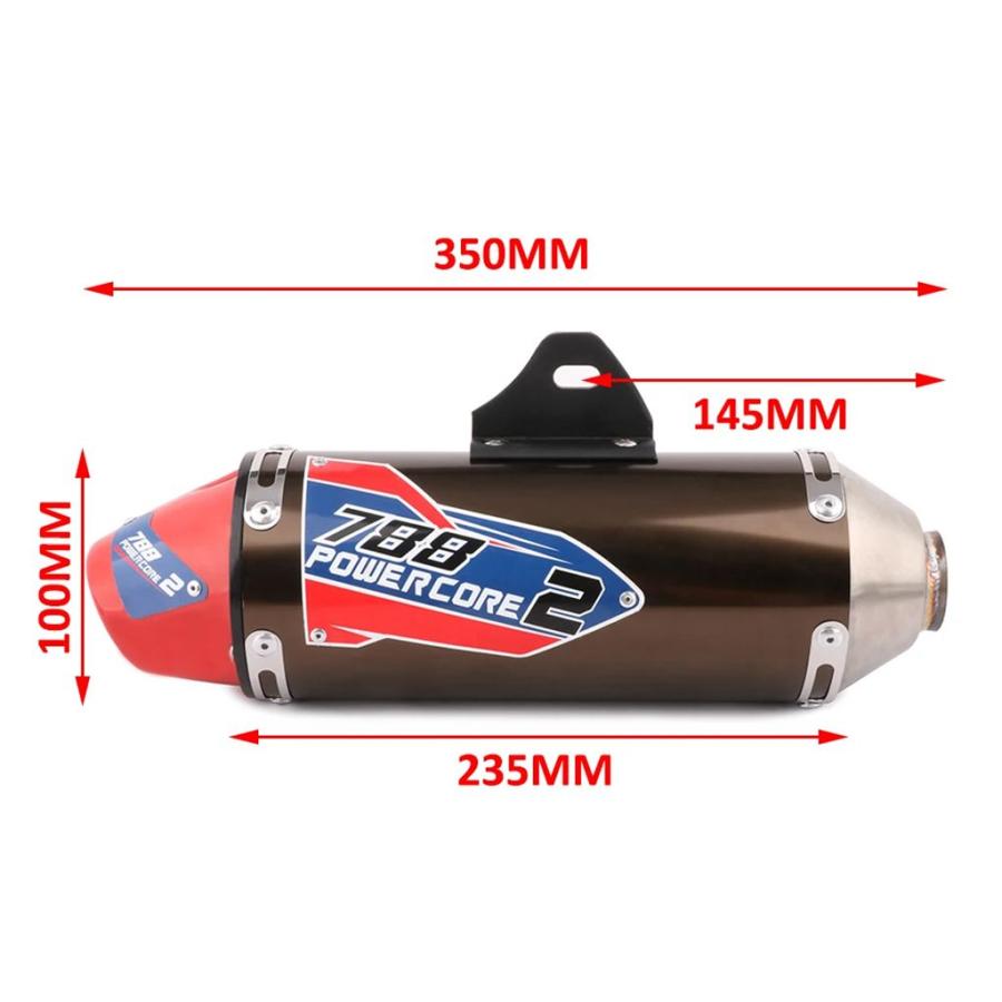 並行輸入品 バイクミドル / リアマフラーパイプホンダ CRF230F/150F 2003 2004 2005 2006-2013_4