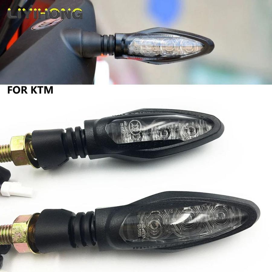 並行輸入品 カーテンLEDフラッシャーインジケーター バイク 二輪アクセサリー KTM 1190 890 1050 200RC 390 1290 790用の画像