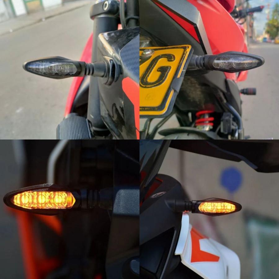 並行輸入品 カーテンLEDフラッシャーインジケーター バイク 二輪アクセサリー KTM 1190 890 1050 200RC 390 1290 790用の画像