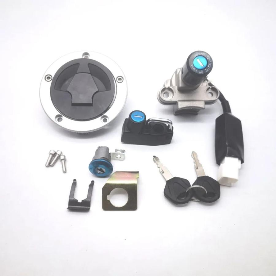 並行輸入品 カワサキ BR125 Z125 プロ 2017-2022 イグニッションスイッチ燃料ガスキャップシートロックセットの画像