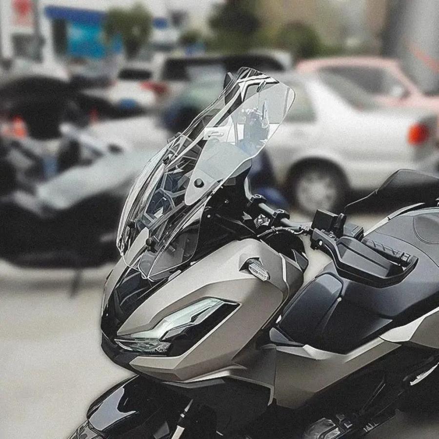 並行輸入品 2022-2025年式 ホンダ ADV350 バイク用 ウインドシールド 高調整可能 カスタムウインドシールド ADV350 デフレクターの画像