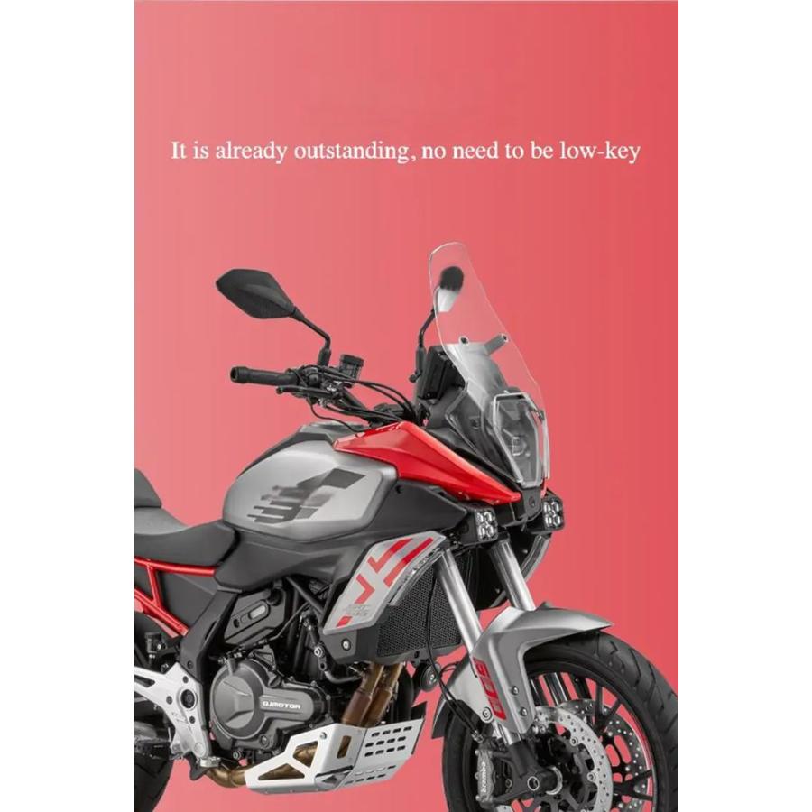 並行輸入品 QIANJIANG XIAO 600 オフロード特殊フロントガラス高調整カスタムフロントガラス XIAO 600